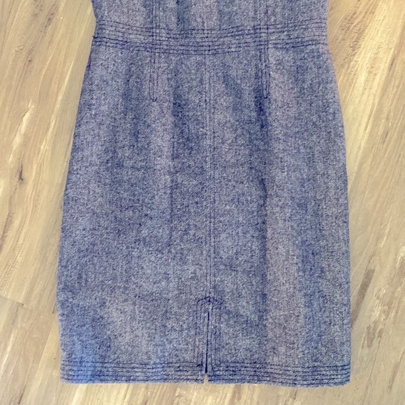 Banana Republic Sheath Dress Office Fully Lined 6 Wool Blend - Picture 4 of 7